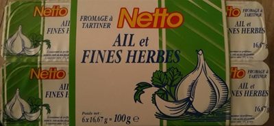 Fromage à tartiner Ail et Fines Herbes
