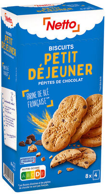 Déjeuner Céréales & Pépites chocolat - 400g