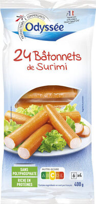 Bâtonnets de surimi