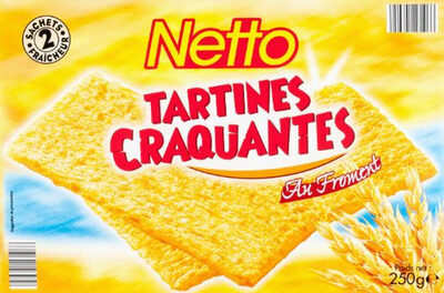 Tartines craquantes Au froment