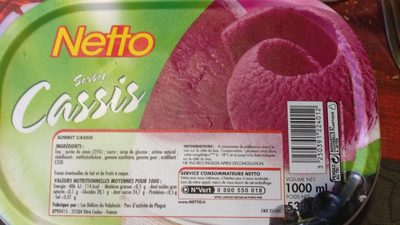 Sorbet Cassis