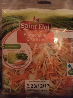 Panaché De Crudités, Chou Blanc, Carottes, Céleri Branche