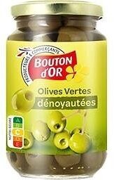 OLIVES VERTES DÉNOYAUTÉES bocal 160g