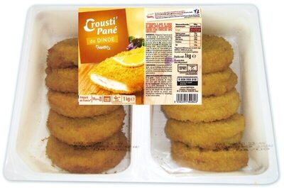 Crousti' Pané DINDE et FROMAGE *10 - 1kg