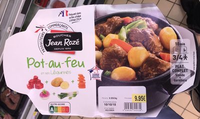 Pot au feu et ses légumes