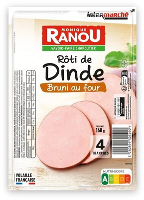 Roti de dinde sup 4t 160g