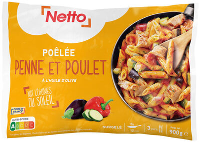 Penne Poulet légumes à la provençale IQF 900g