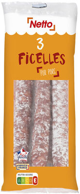 HD Saucisses sèches ficelles 3*50g
