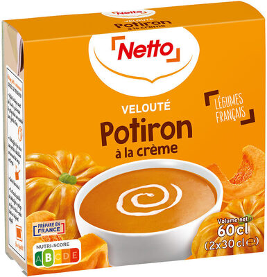 Veloute potiron et creme 2x30cl