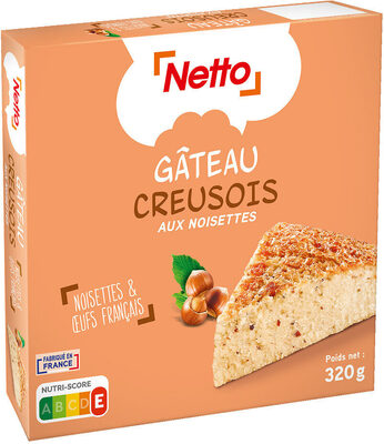 Gâteau creusois aux noisettes - 320 g (Netto)
