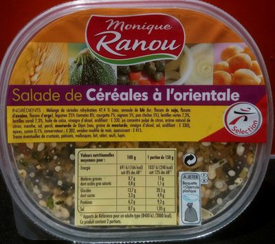 Salade de Céréales à l'orientale