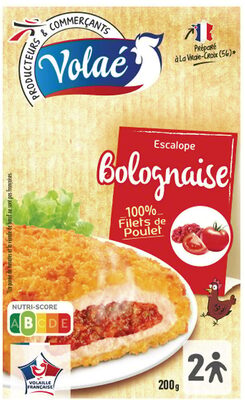 ESCALOPE BOLOGNAISE (FILET DE POULET) 200g