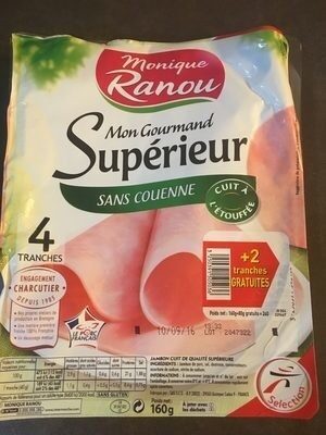 Mon gourmand supérieur sans couenne