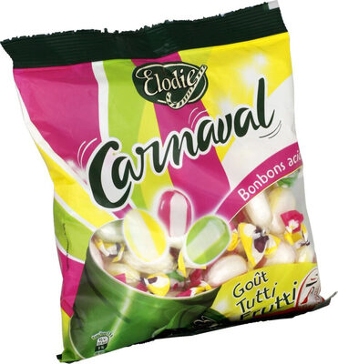 Bonbons acidulés goût tutti frutti - 250g