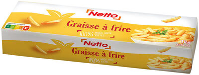 Graisse vegetale pour friture 2x500g