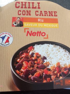 Chili con Carne et riz blanc
