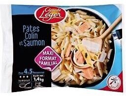 Poêlée pâte colin et saumon 900g