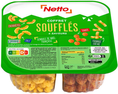 Coffret 4 saveurs 90g