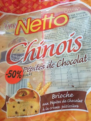 Chinois aux pépites de chocolat 600g