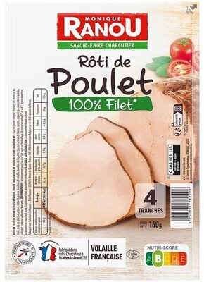 Roti de poulet 4t 160g