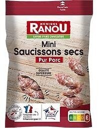 LS mini-saucissons secs natures 200g