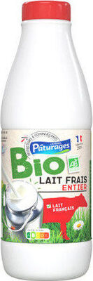 Lait uht entier bio bt 1l