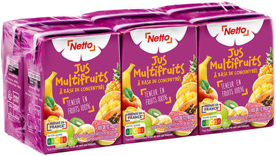 Abc multifruit briquette 6x20cl