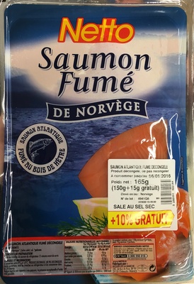Saumon Fumé de Norvège (+10% gratuit)