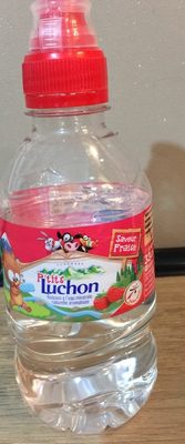 Boisson à l'eau minérale naturelle aromatisée - Saveur fraise