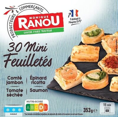 30 Mini Feuilletés 353g