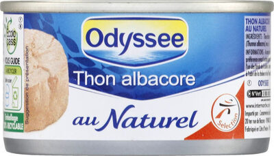 Thon en tranches au naturel albacore