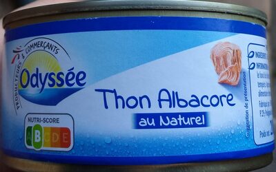 Thon albacore au naturel