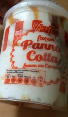 Façon Panna Cotta sauce au caramel