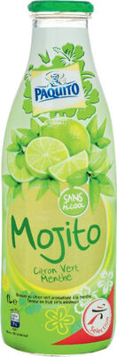 Virgin mojito sans alcool