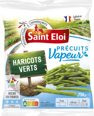 Haricots verts précuits vapeur