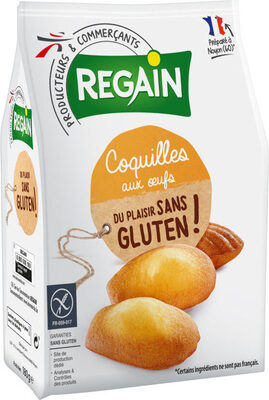 (Madeleine) Coquilles aux oeufs - SANS GLUTEN - 180g