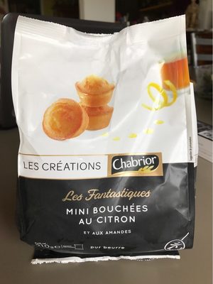 Les Créations Les Fantastiques mini bouchées au citron et aux amandes le sachet de 210 g