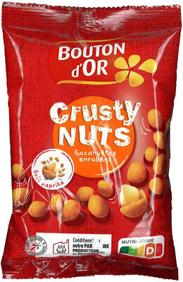 Cacahuètes enrobées goût paprika - Crusty Nuts