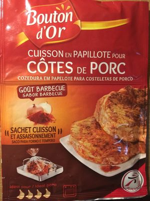 Cuisson en papillotte pour cotes de porc
