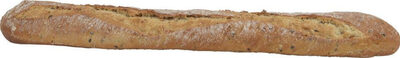 Baguette de pain constance aux céréales