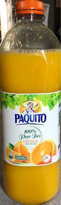 100% Pur Jus d'Orange - Pulpe