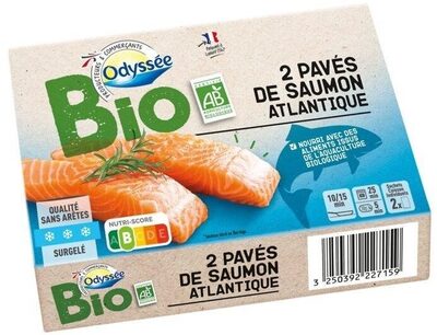 Pave de saumon bio 200g