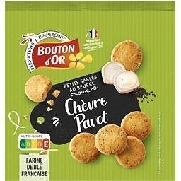 Petits sablés - Chèvre Pavot