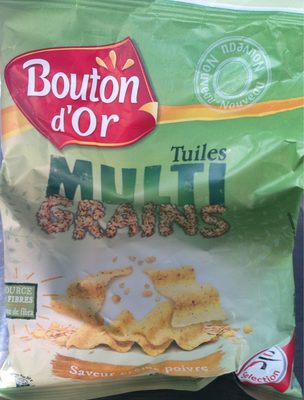 Tuiles Multi Grains saveur crème poivre