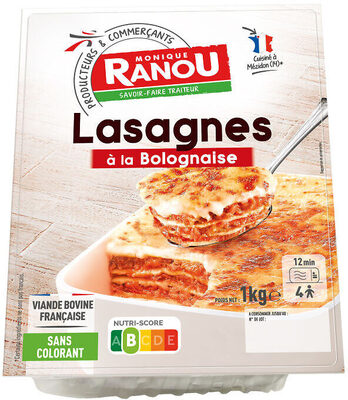 LASAGNE BOLOGNAISE 1kg