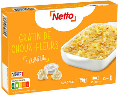 Gratin de choux fleurs 450g