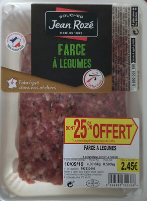 Farce à légumes
