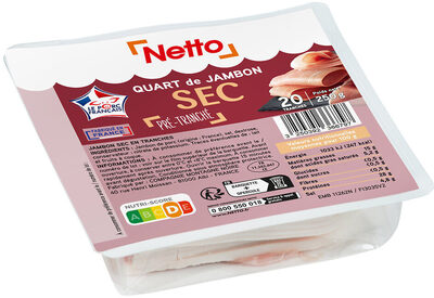 Hd quart de jambon - 250g