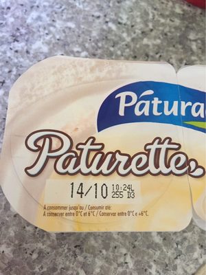 Paturette vanille