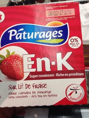 En-K sur lit de fraise